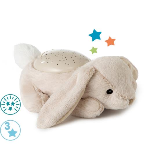 Cloud b® Twilight Buddies™ Bunny Nočné svetielko, Zajačik, 0m+