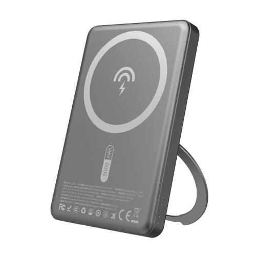 Dudao K28S MagSafe Power Bank 5000mAh 20W, čierny