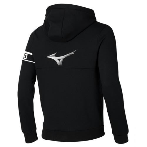 Mizuno Pánska športová mikina so zipsom, čierna, veľ. L 93984-l