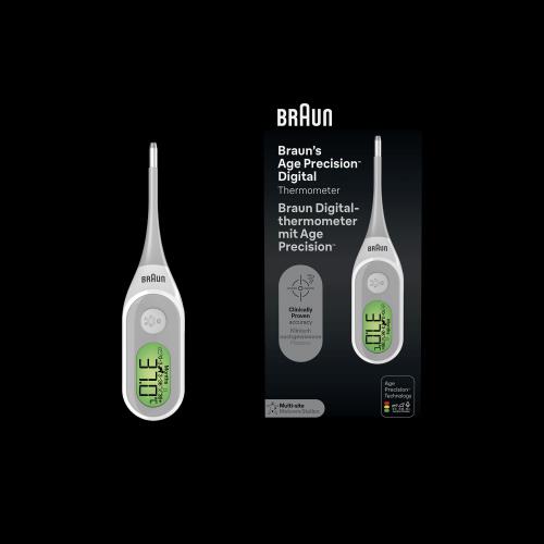 BRAUN PRT 2000 teplomer so systémom "AGE Precision" a s ohybnou špičkou