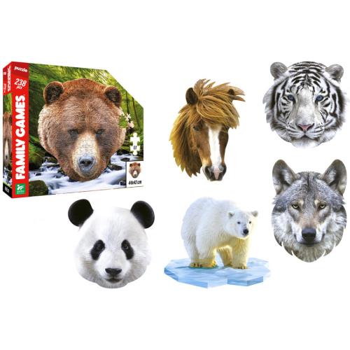 Puzzle Family Games 230 dielikov zvieratá-MOVEO