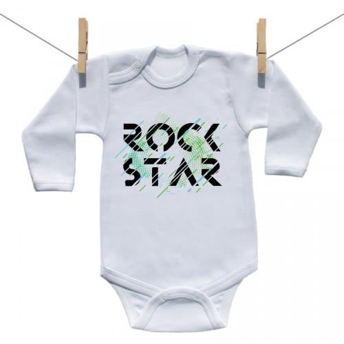Boodyy Body s dlhým rukávom Rock star 98 (2-3 roky)