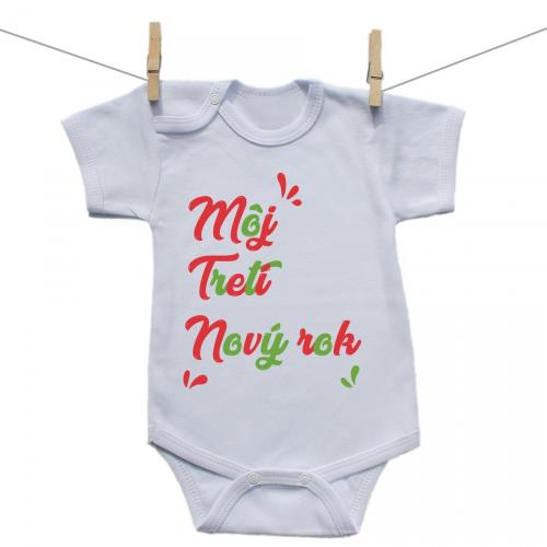 Boodyy Body s krátkym rukávom Môj tretí Nový rok 92 (18-24 mesiacov) 3240-51204