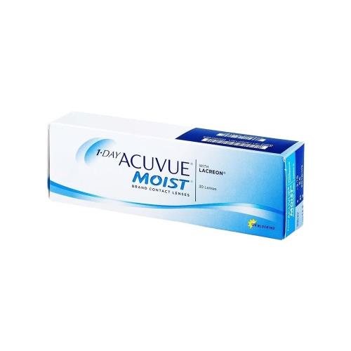 Denné 1 Day Acuvue Moist (30 šošoviek) Dioptrie: -9.5, Zakrivenie: 9, ID:225528