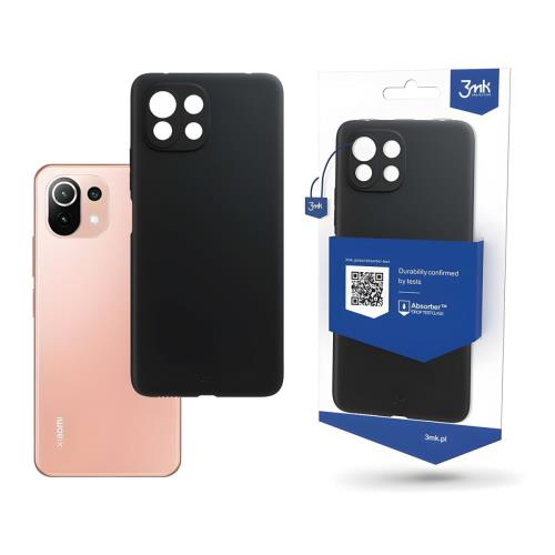 Matné puzdro pre Xiaomi Mi 11 Lite 5G/Mi 11 Lite 4G - Čierna H20794