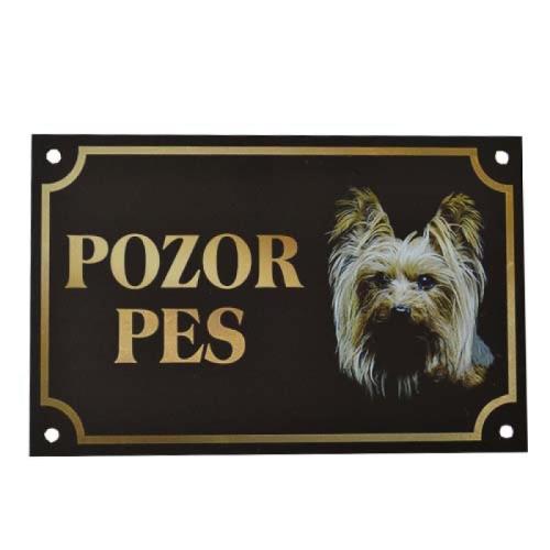 COBBYS PET POZOR PES Yorkshire 17x11cm