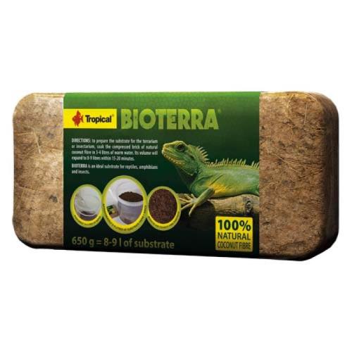 TROPICAL Bioterra 650g kokosové podložie do terária a insektária