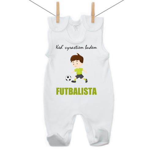Boodyy Dupačky Keď vyrastiem budem futbalista 74 (6-9 mesiacov)