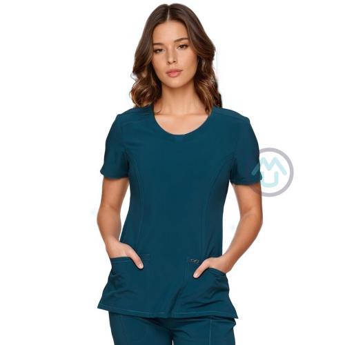 Zdravotnícka blúza INFINITY - karibská modrá 3XL