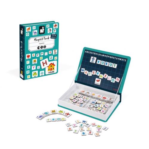 Janod Magnetibook Abeceda anglická