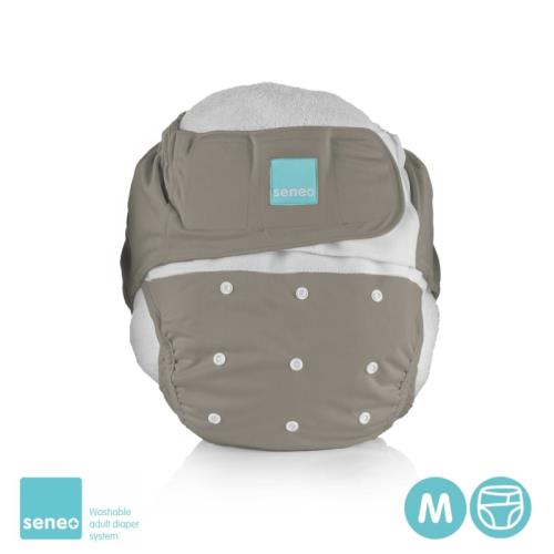 SENEO Vrchné plienkové nohavičky pre dospelých, Grey, Veľkosť M ADCPUL03M