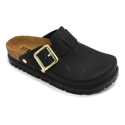 Leon 6000 Dámska zdravotná korková obuv uzavretá 41 - 26cm, čierna, 3,5 cm