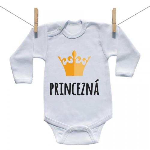 Boodyy Body s dlhým rukávom Princezná 68 (3-6 mesiacov)