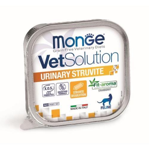 MONGE VetSolution Cat Urinary Struvite 100g paštéta pre mačky na rozpúšťanie struvitových kameňov
