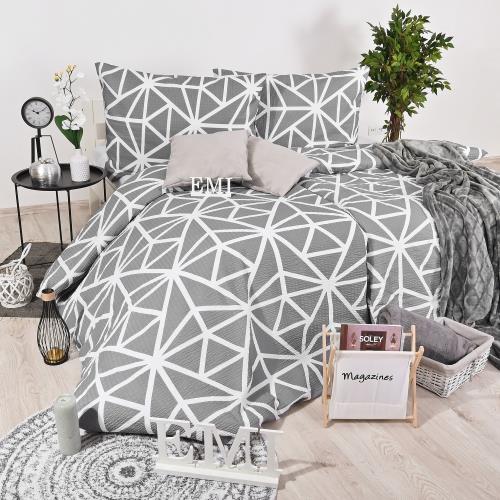 Obliečky krepové Helsinky EMI Štandardný set jednolôžko obsahuje 1x 140x200 + 1x 70x90