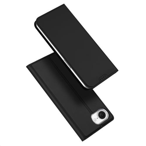 Knížkové puzdro Skin Pro pre Apple iPhone 16e - Čierna H36712