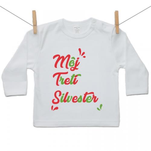 Boodyy Tričko s dlhým rukávom Môj tretí Silvester 128 (7-8 rokov) 3233-51161