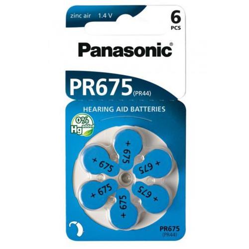 PANASONIC PR675 batérie 6ks