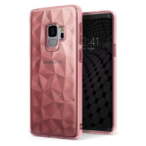 Ultra-tenké 3D gélové TPU puzdro pre Samsung Galaxy S9 - Ružová