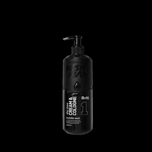 Hydratačný krém-kolínska po holení Nishman 1 City Senior Aftershave 2v1 400ml