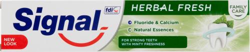 Signal zubná pasta Family herbal fresh