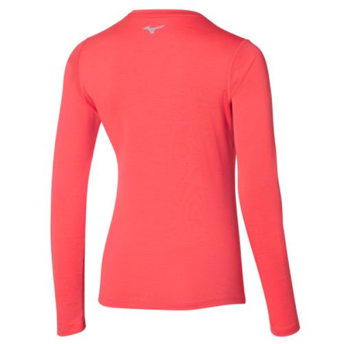 Mizuno Impulse Core LS Dámske športové tričko s dlhým rukávom, ružové, veľ. XS 109647-xs