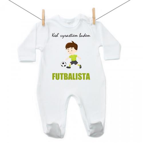 Boodyy Overal Keď vyrastiem budem futbalista 92 (18-24 mesiacov)