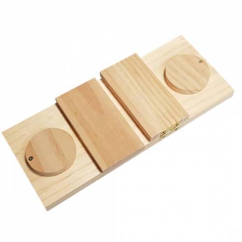 DUVO+ Drevené puzzle na pochúťky DAN 28x12x2,5cm