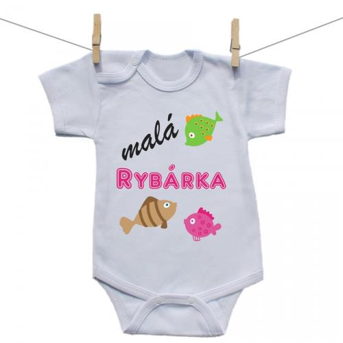 Boodyy Body s krátkym rukávom Malá rybárka 80 (9-12 mesiacov)