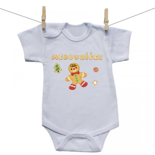 Boodyy Body s krátkym rukávom Medovníček 74 (6-9 mesiacov)