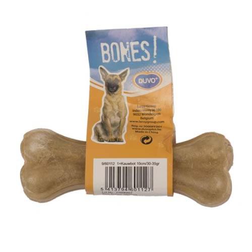 DUVO+ BONES! Lisovaná byvolia kosť 10cm/1ks