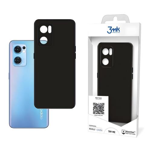 Matt case puzdro pre Oppo Reno7 SE 5G - Čierna H20335