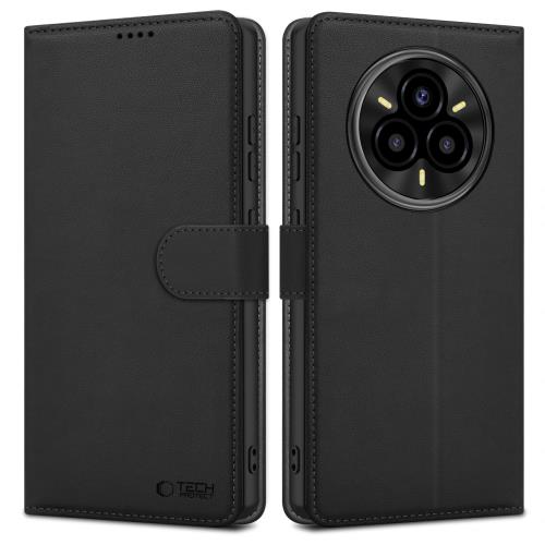 Tech-Protect Wallet knižkové puzdro na Realme 14 Pro Plus 5G, čierne