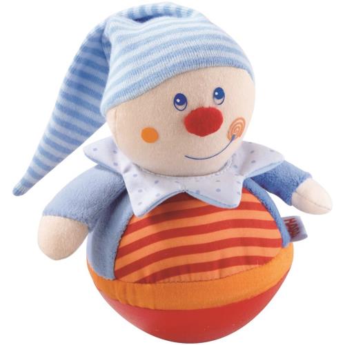Textilná húpacia hračka Roly-Poly Šašo