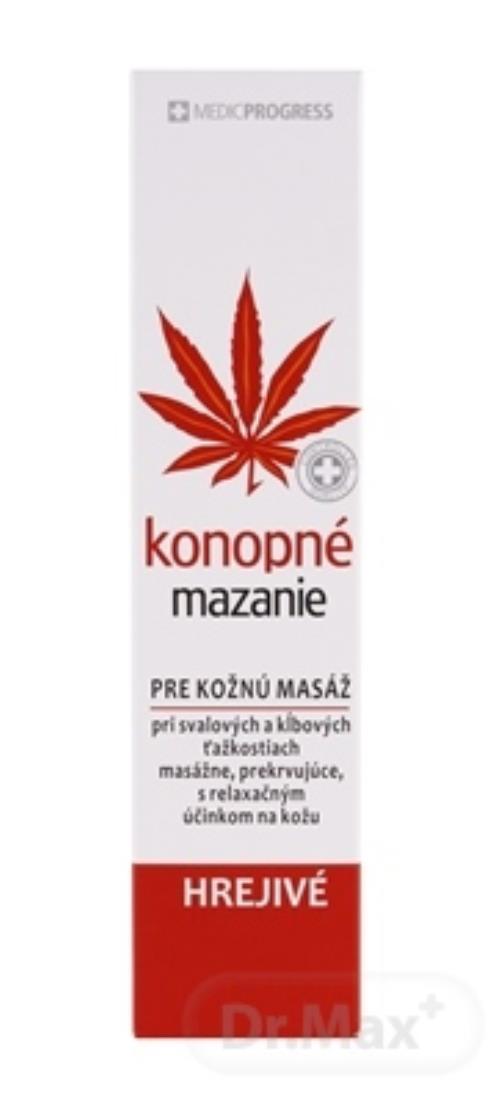 Konopné mazanie hrejivé