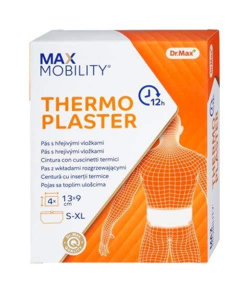 Dr. Max Thermoplaster 13x9,5cm 4 ks