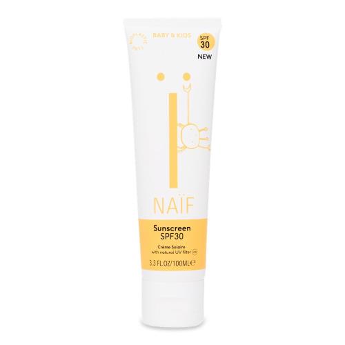 NAÏF Ochranný krém na opaľovanie SPF 30 pre deti a bábätká