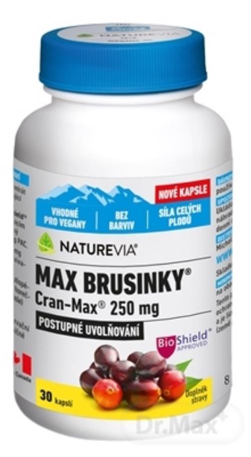 SWISS NATUREVIA MAX BRUSNICE Cran-Max 250 mg