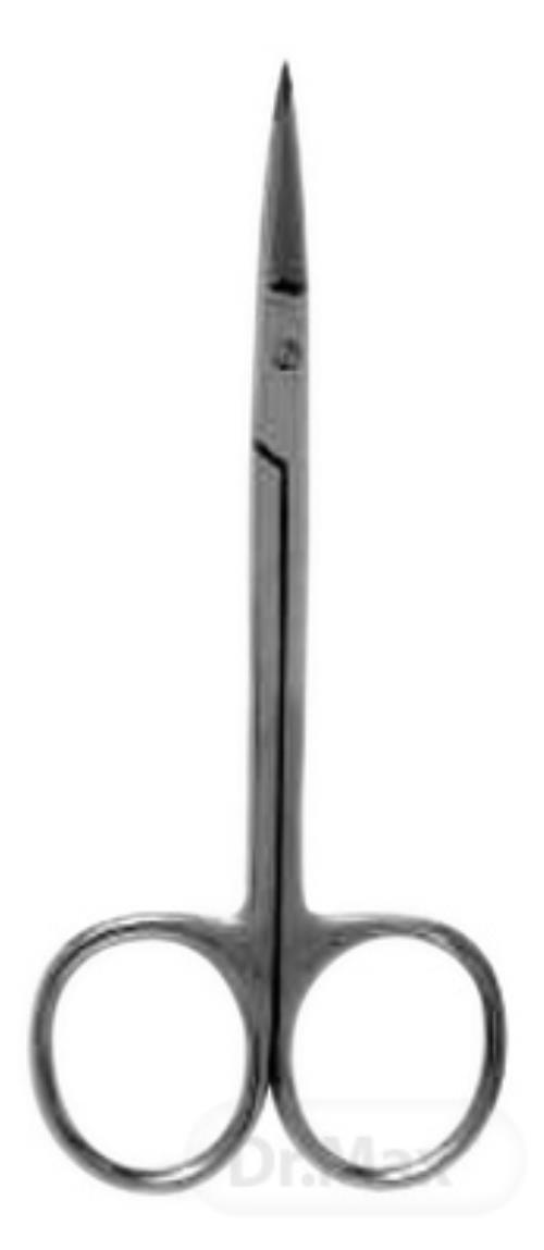 NOŽNICE JEMNÉ OČNÉ - zahnuté 11 cm