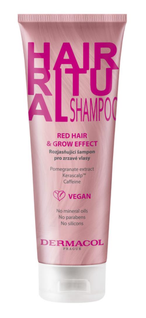 Dermacol HAIR RITUAL Šampón pre ryšavé vlasy