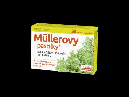 MÜLLEROVE PASTILKY S ISLAND. LIŠAJNÍKOM A VIT. C