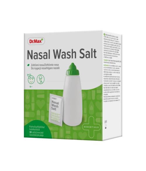 Dr. Max Nasal Wash Salt vrecká + fľaša