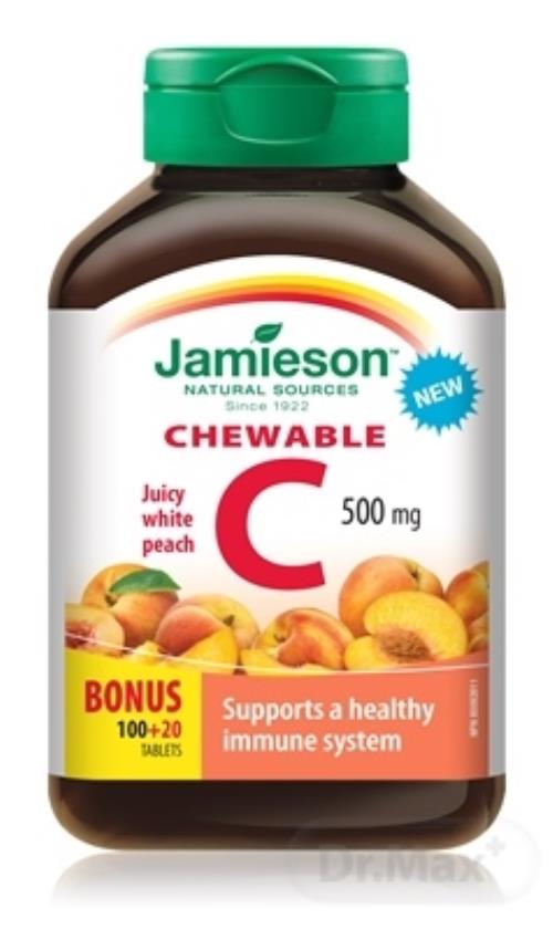 JAMIESON VITAMÍN C 500 mg broskyňa