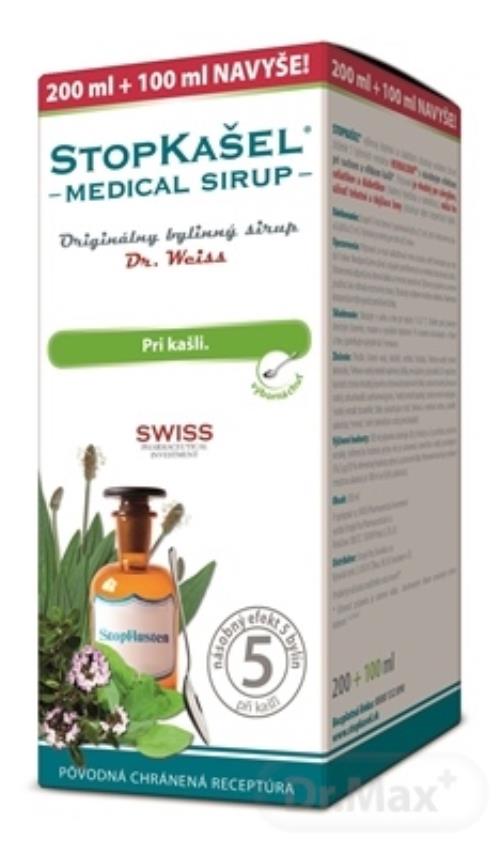 STOPKAŠEĽ Medical SIRUP - Dr.Weiss