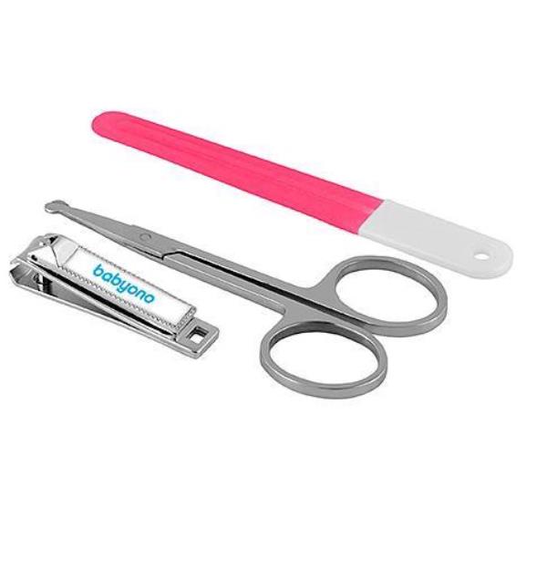 BABYONO Set detská manikúra červená BABYONO Set detská manikúra červená
