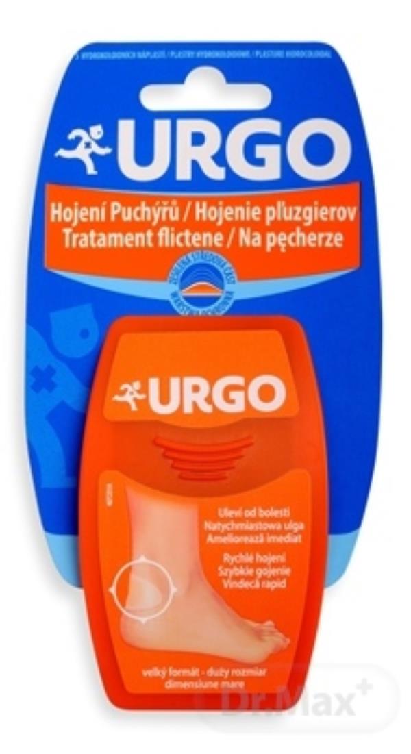 URGO Hojenie pľuzgierov Na päty (na šport) URGO Hojenie pľuzgierov Na päty (na šport)