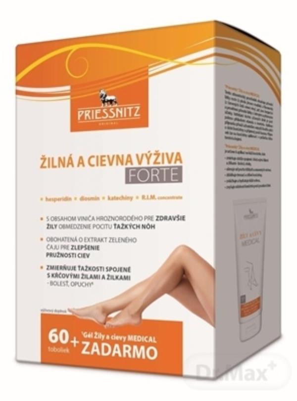 PRIESSNITZ Žilná a cievna výživa FORTE PRIESSNITZ Žilná a cievna výživa FORTE
